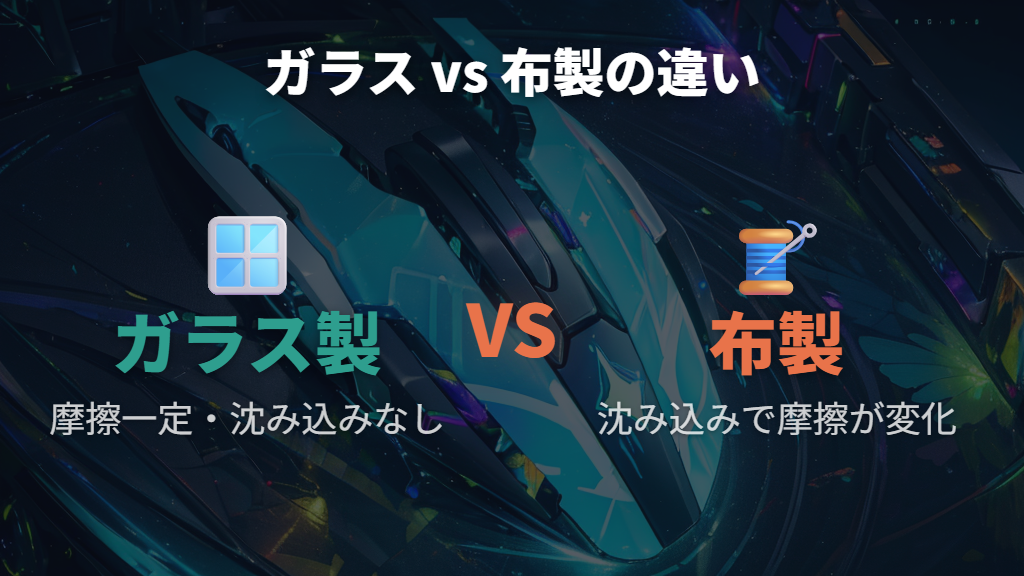 ガラスマウスパッドとは—布製との根本的な違いと仕組み