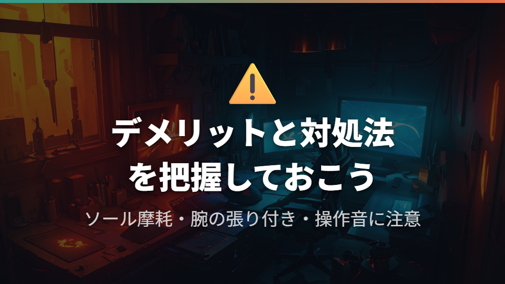 知っておきたいデメリットとガラスパッド使用時の対処法
