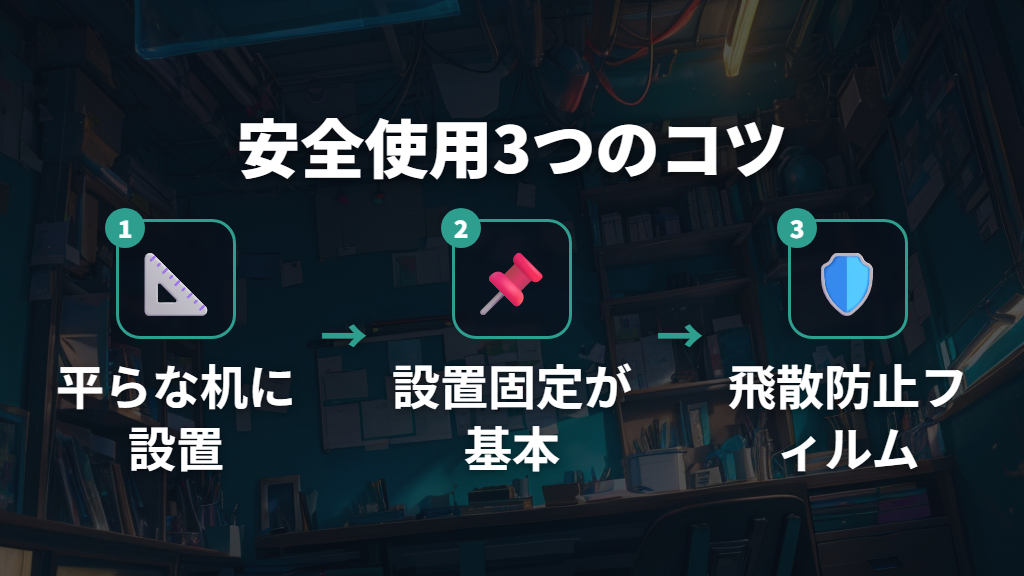 割れリスクを減らす設置・取り扱いのコツ