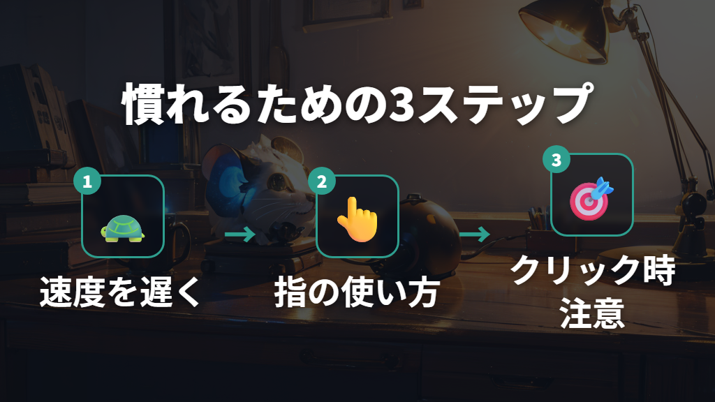 トラックボールゲーミングに慣れるための設定とコツ
