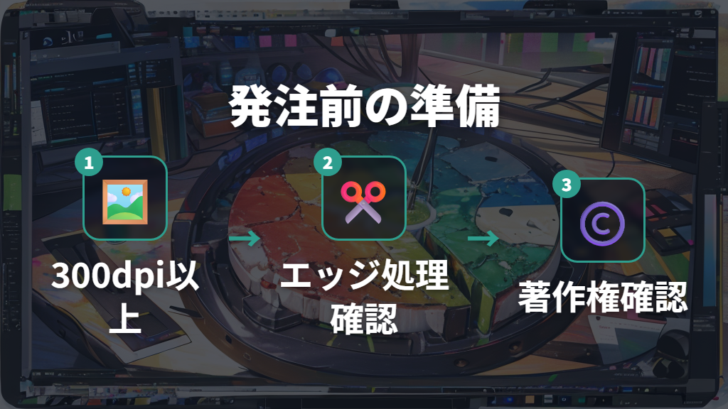 オーダーメイド前に押さえたいデザイン仕様とエッジ処理