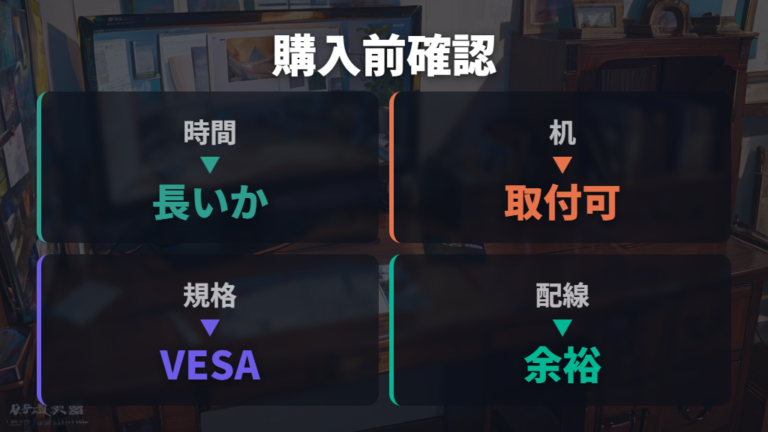 購入前チェックリストで導入判断を整理する