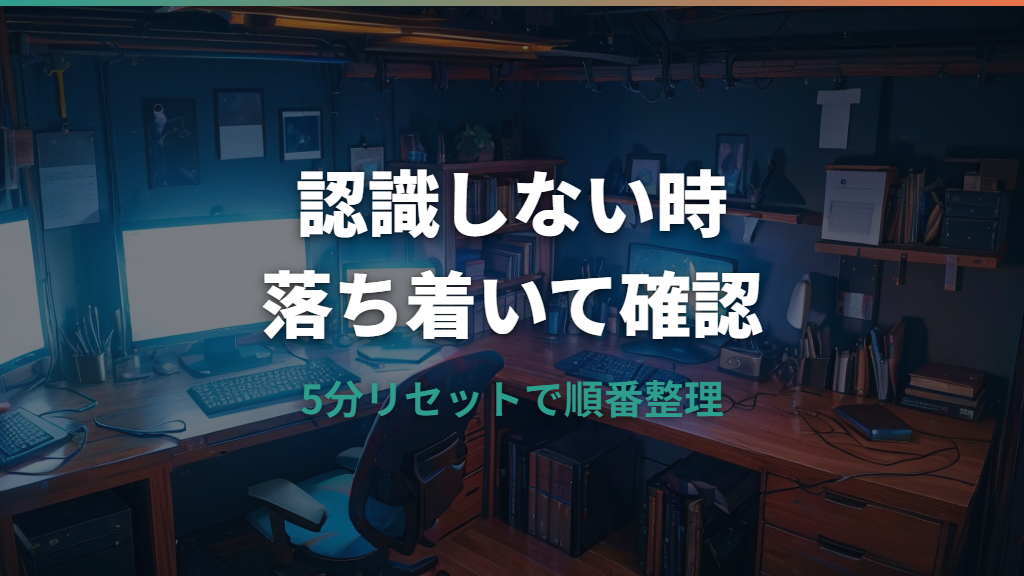 Ankerドッキングステーションが認識しない時の原因と公式チェック手順