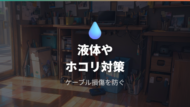 火災につながる使い方は異物混入とケーブル劣化に注意する