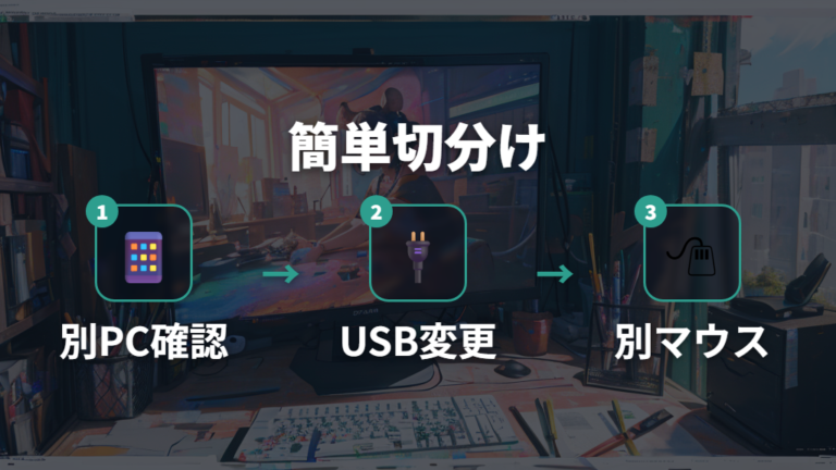 故障か確認する方法は別PCとチェックツールで切り分ける