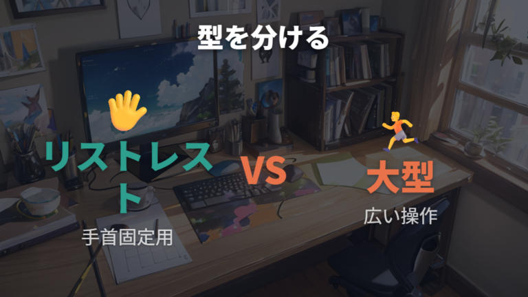 リストレスト付きや大型タイプは100均でも選べる？