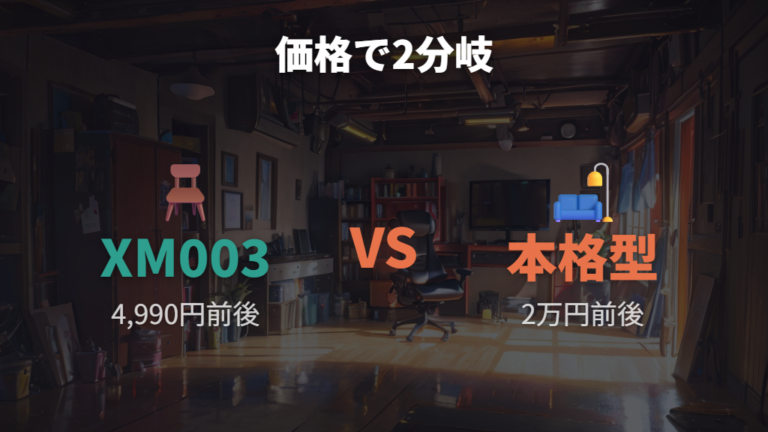 5000円に近いニトリ商品はデスク向けチェアと分けて考える