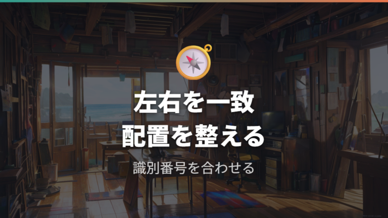 画面配置を使いやすく整えるには識別してドラッグする
