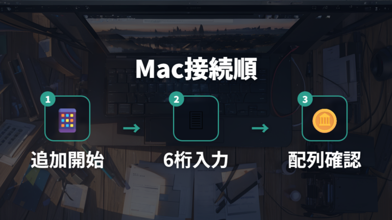 Macで接続する場合の注意点は配列確認まで見る