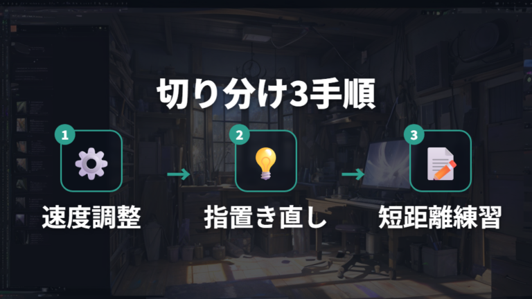 ドラッグやコピペで迷ったときの切り分け