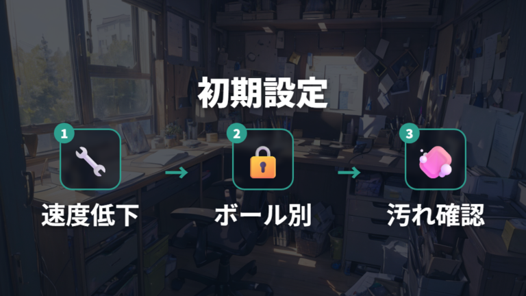 初心者が慣れやすい操作方式に近づける設定手順