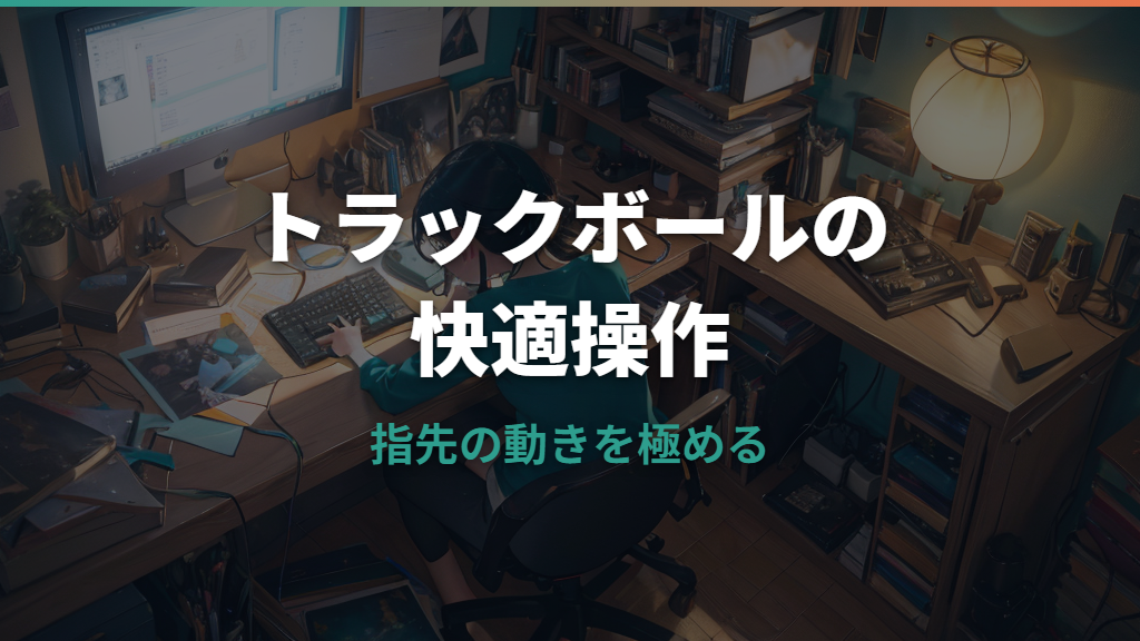 マウストラックボールの使い方を基本操作から選び方まで解説