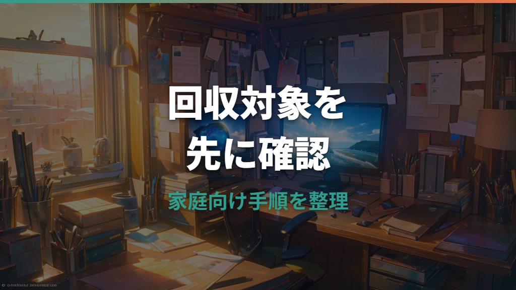 BenQモニター回収の対象と申し込み方法を公式情報で確認