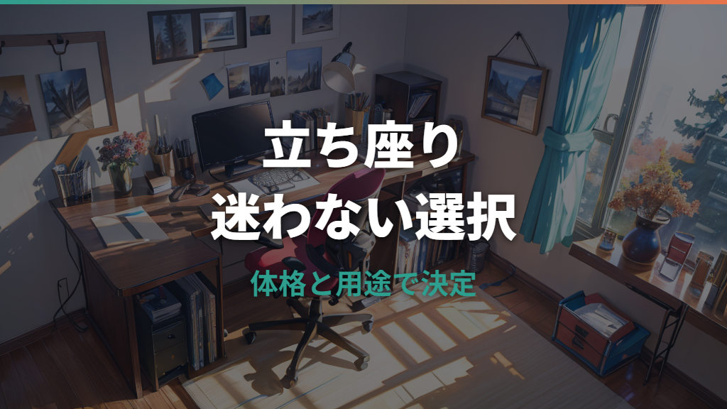 昇降デスクのおすすめは？電動・手動・ガス圧の違いと選び方