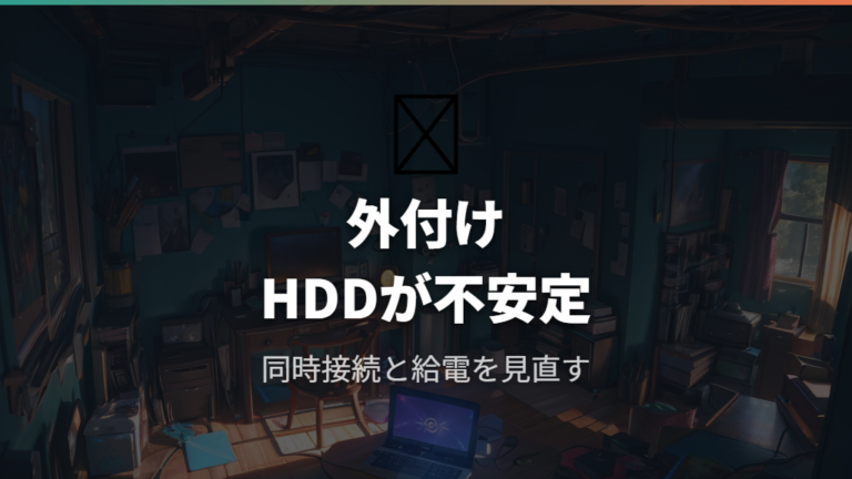 電力不足を避ける機器のつなぎ方を考える