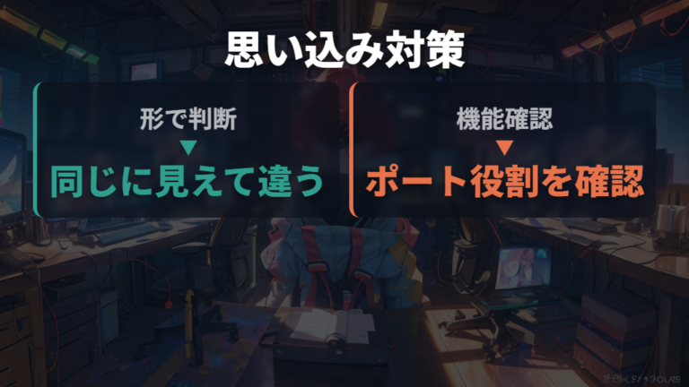 口コミで多い失敗しやすい使い方はポートの思い込み