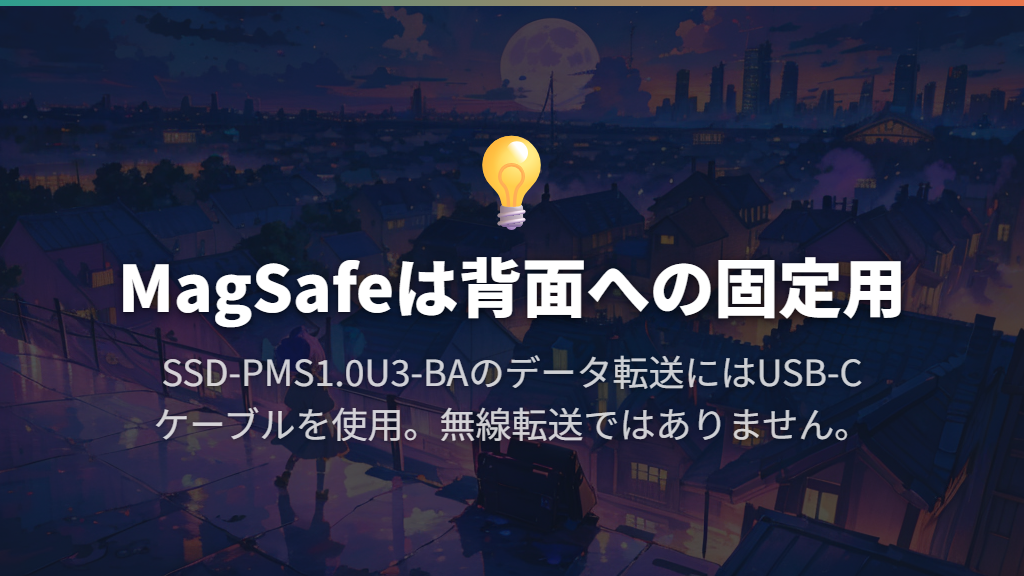 ProRes撮影ならバッファロー SSD-PMS1.0U3-BA